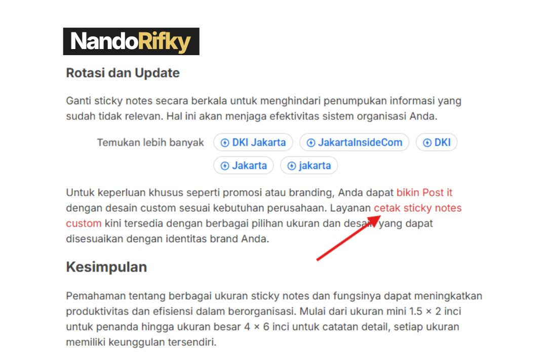 Contoh Artikel tayang di Detik.com